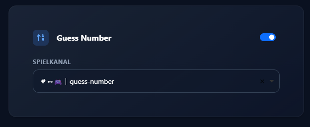 Guess Number Minigame